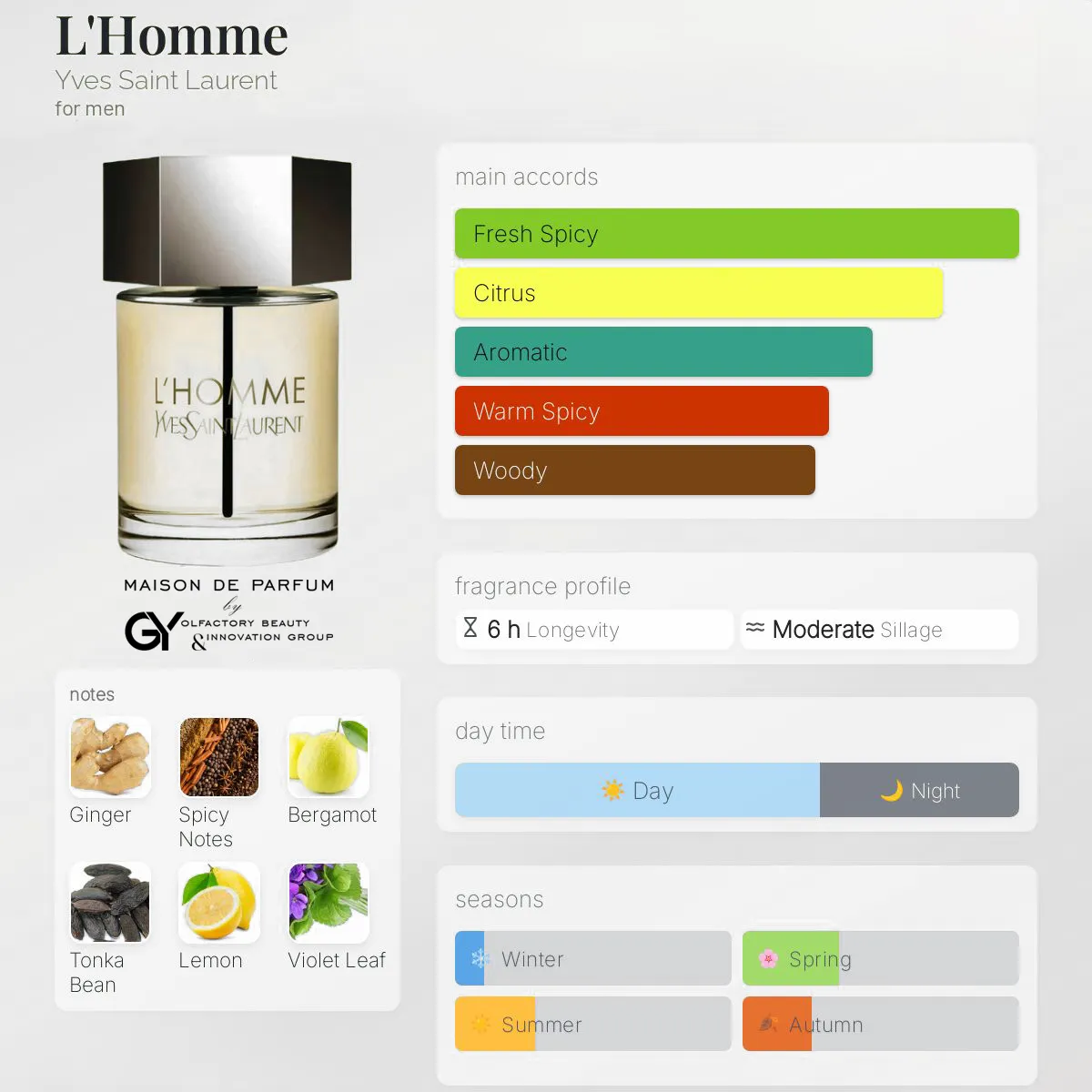 L'Homme-Yves-Saint-Laurent-male-2006 مِزون دِ پارفوم - مزون خیابان 661 - 100 میل - تصویر 1